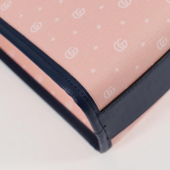 GUCCI GG Supreme Children's Hand Bag Pvc Pink Silver - Picture 15 of 16